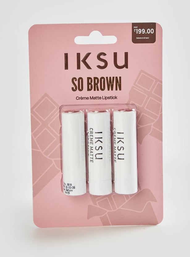 IKSU Creme Matte Mini Lipstick - 1.2 gm