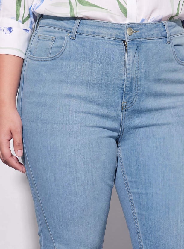 NEXUS High-Rise Flared Jeans