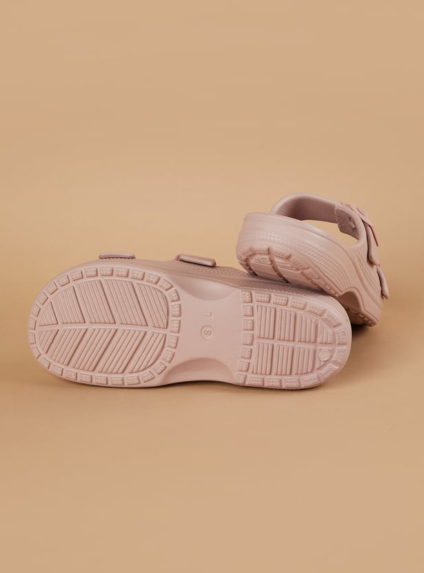 GINGER Open-Toe Buckle Sliders