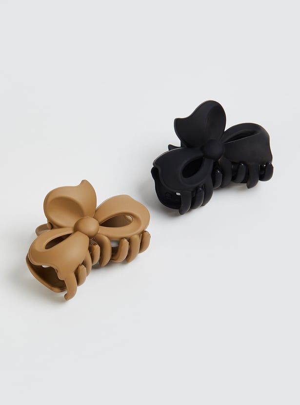 FAME FOREVER Bow Claw Clips - Pack of 2