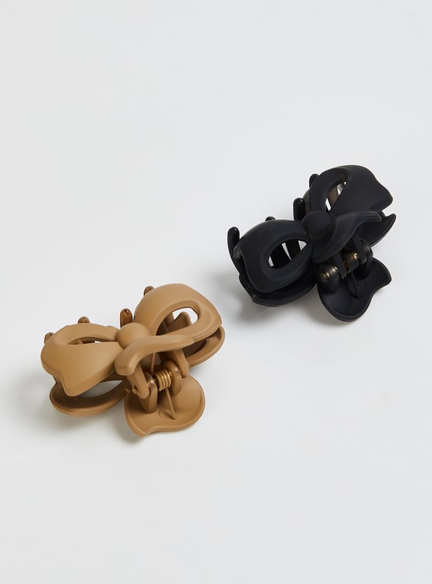 FAME FOREVER Bow Claw Clips - Pack of 2