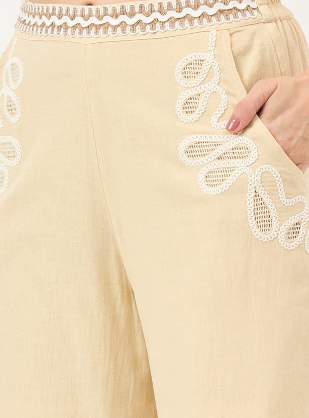 MADAME Embroidered Co-Ord Set