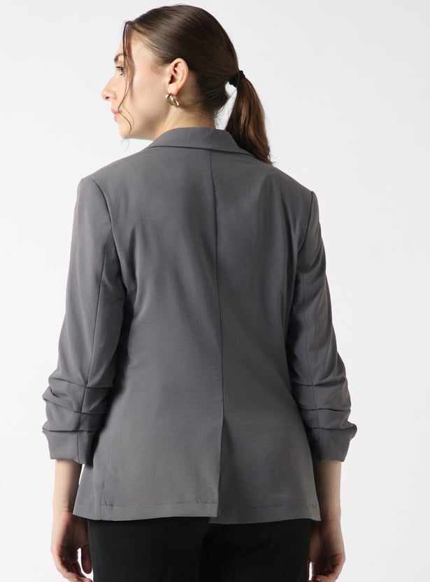 VAN HEUSEN Solid Blazer