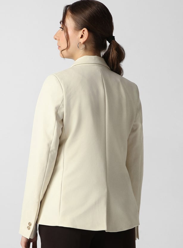 VAN HEUSEN Solid Tailored Blazer