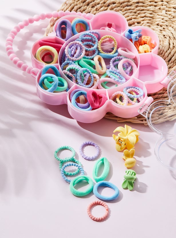 FAME FOREVER Assorted Hair Ties and Claw Clips