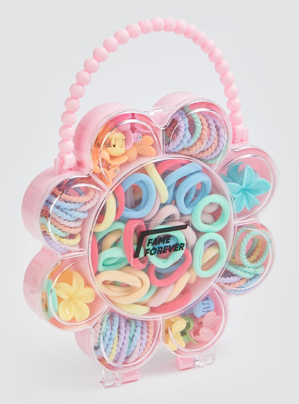 FAME FOREVER Assorted Hair Ties and Claw Clips
