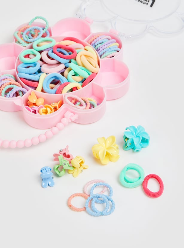 FAME FOREVER Assorted Hair Ties and Claw Clips
