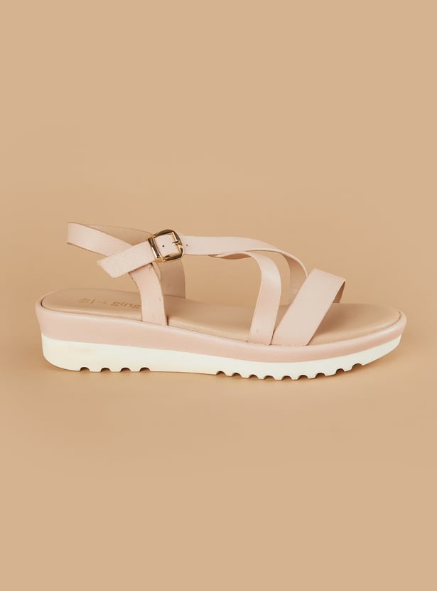 GINGER Solid Platform Sandals