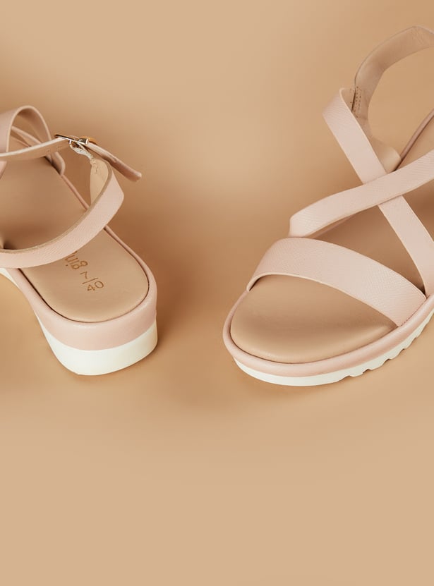 GINGER Solid Platform Sandals