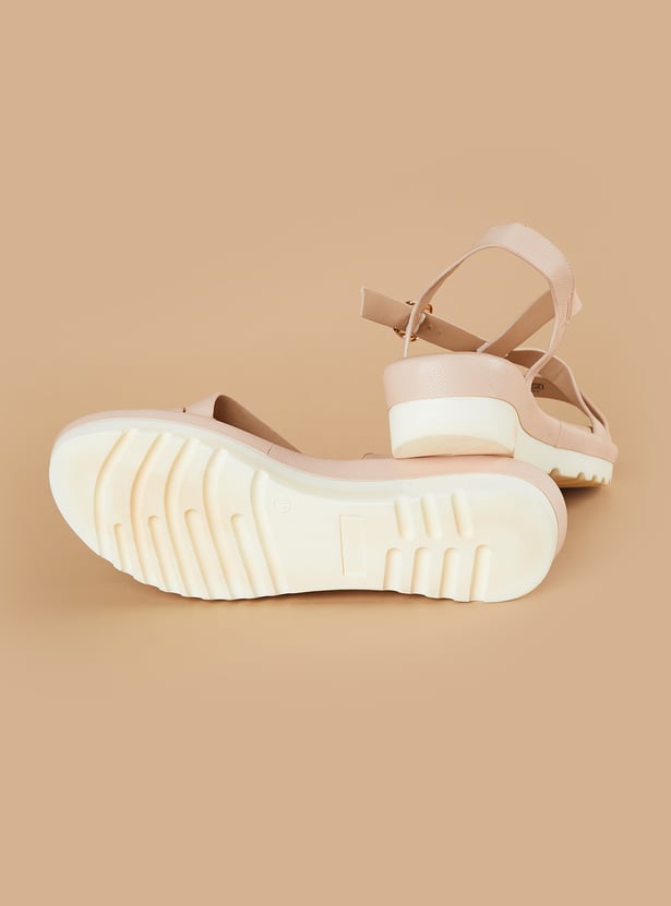 GINGER Solid Platform Sandals