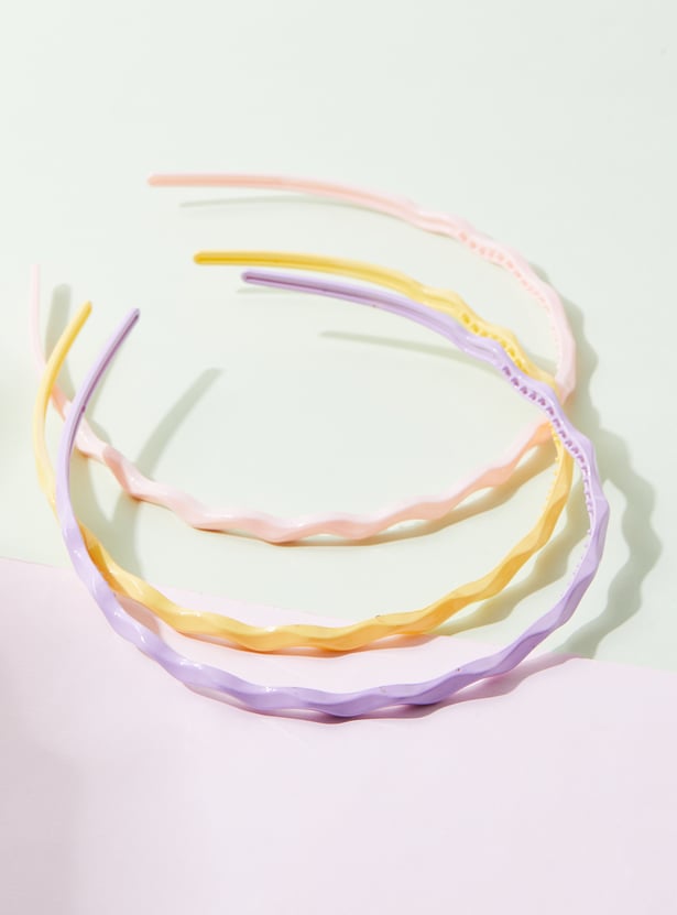 FAME FOREVER Kids Assorted Hair Band - Pack of 3