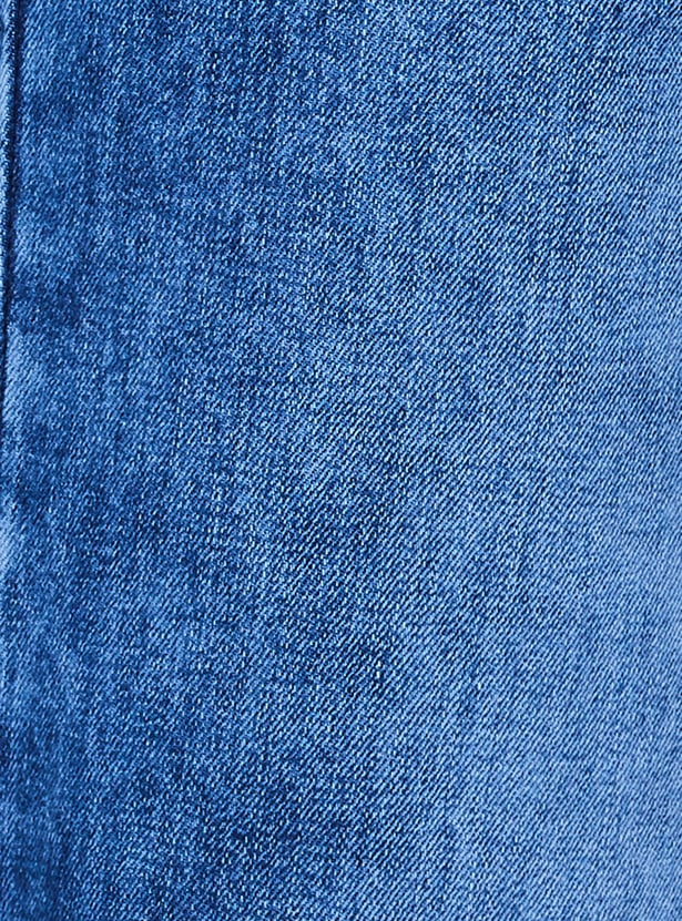 KRAUS Solid Straight Fit Jeans