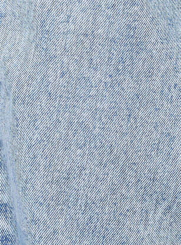 KRAUS Solid Wide Leg Jeans