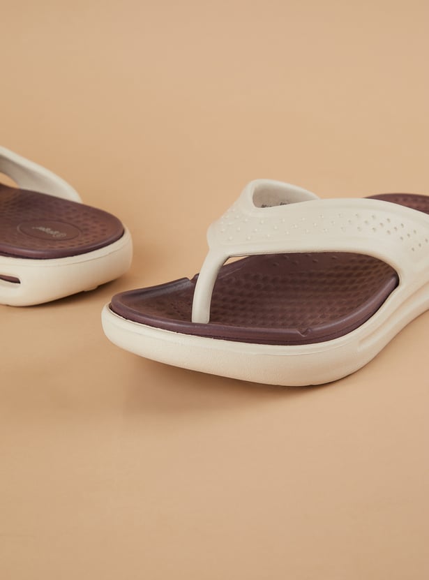 GINGER Textured Flip Flops