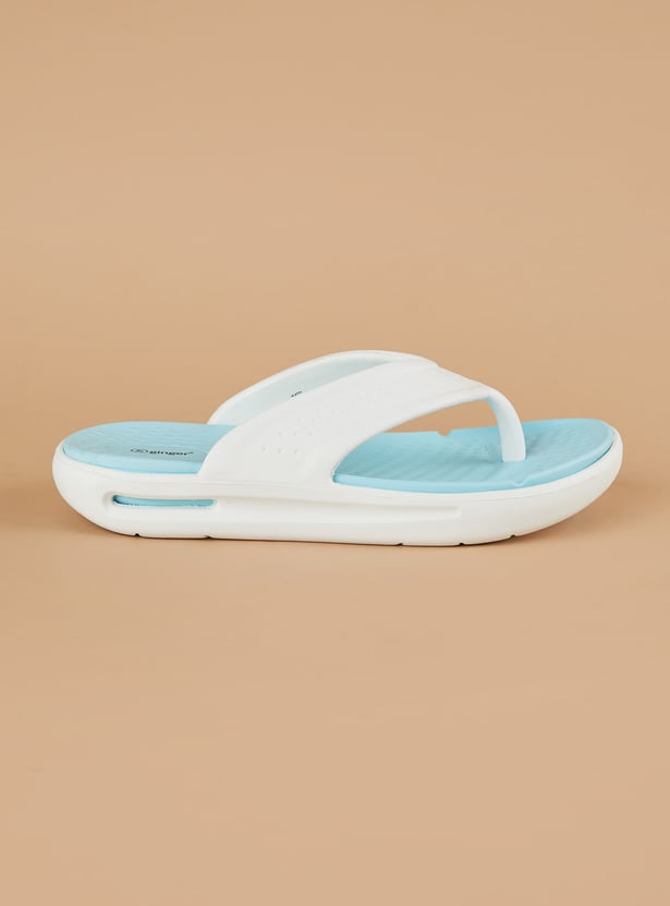 GINGER Textured Flip Flops