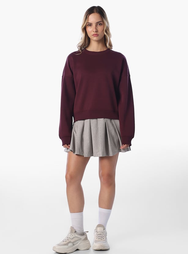 ONLY Solid Sweatshirt