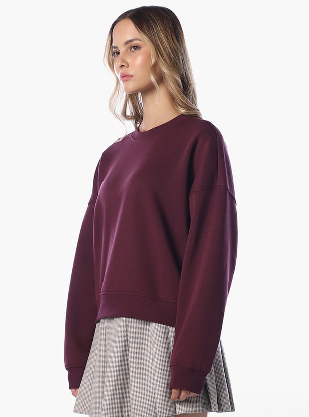 ONLY Solid Sweatshirt