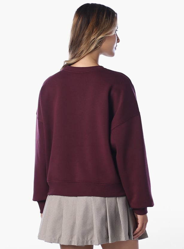 ONLY Solid Sweatshirt