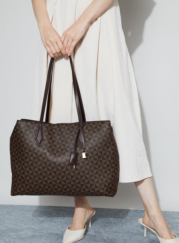 CODE Patterned Laptop Bag