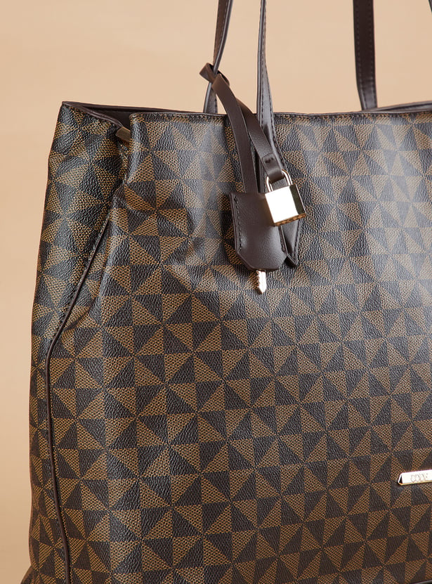 CODE Patterned Laptop Bag