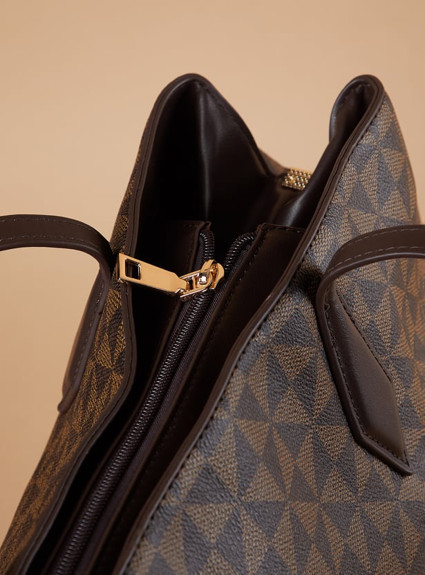 CODE Patterned Laptop Bag