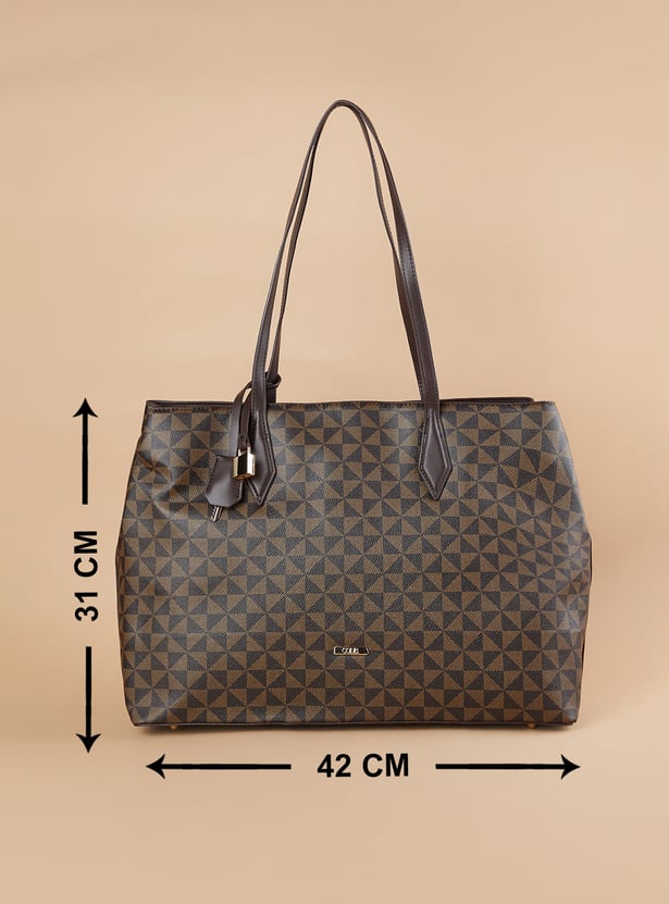 CODE Patterned Laptop Bag