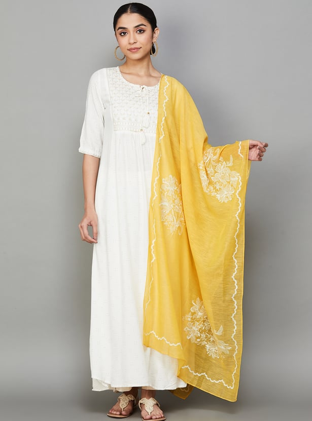 W Embroidered Dupatta