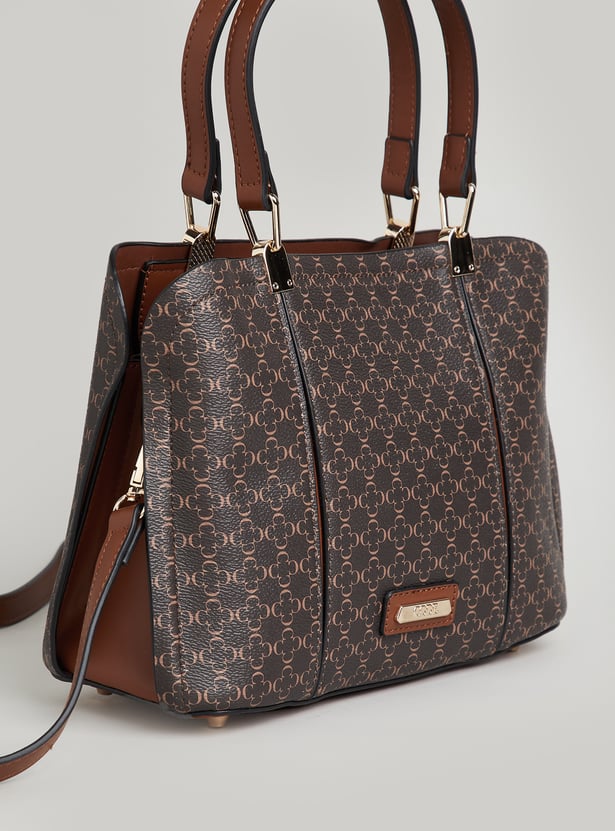 CODE Patterned Handheld Bag