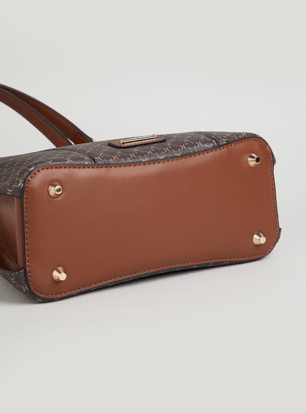 CODE Patterned Handheld Bag