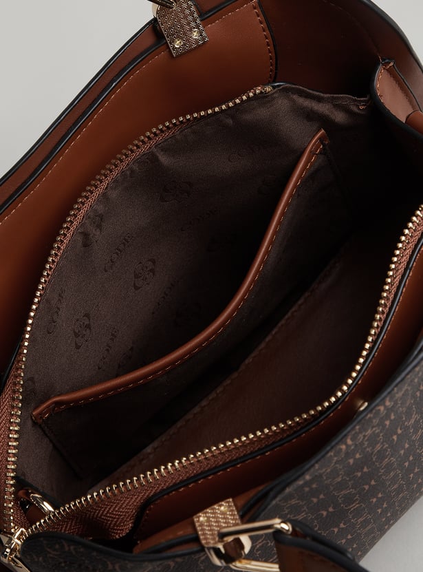 CODE Patterned Handheld Bag