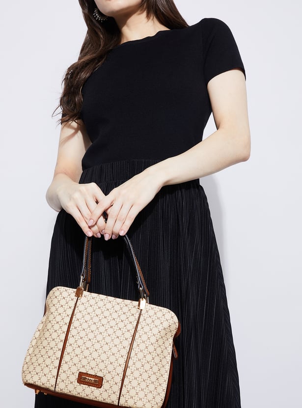 CODE Patterned Handheld Bag