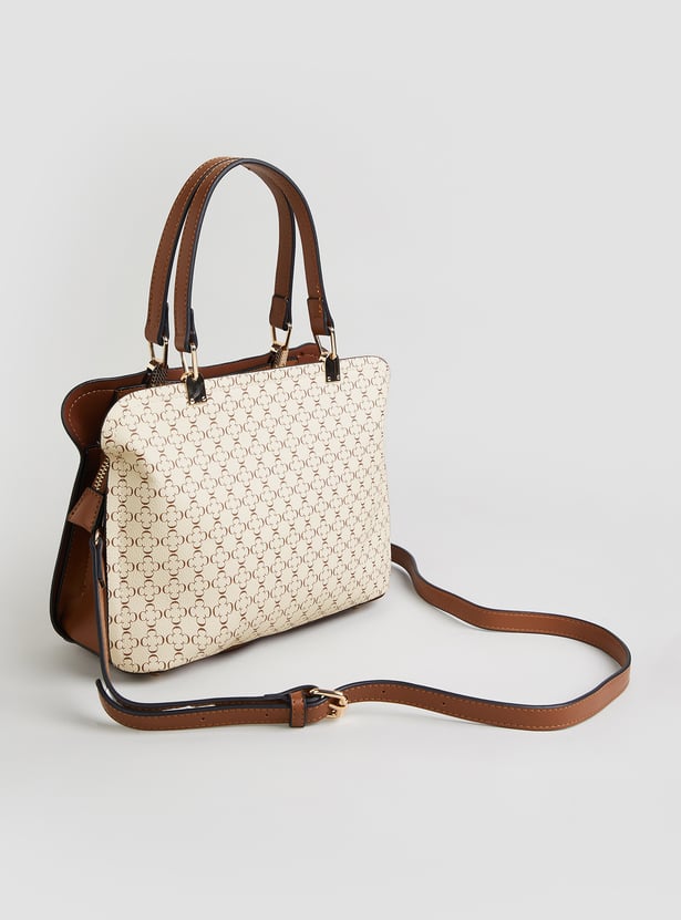 CODE Patterned Handheld Bag