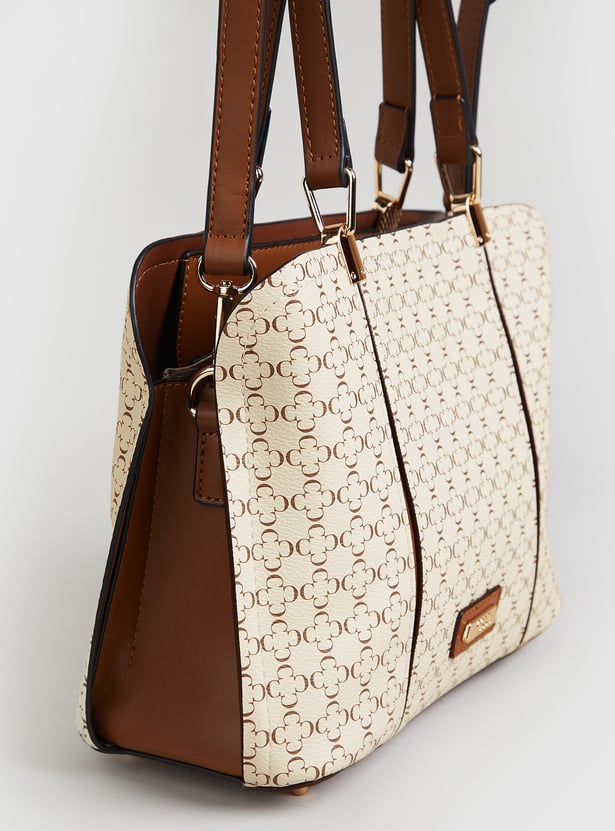 CODE Patterned Handheld Bag
