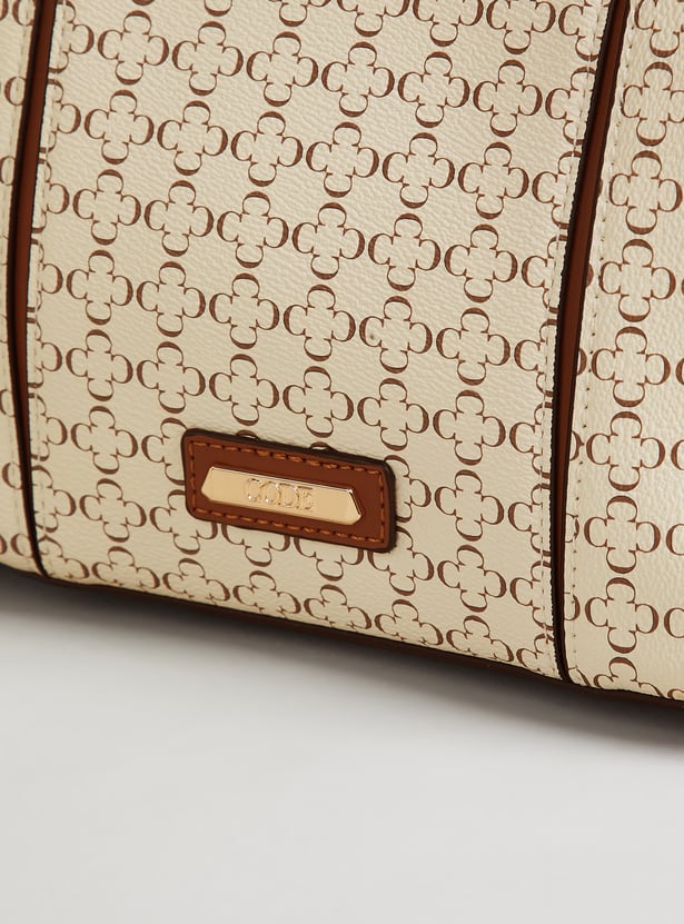CODE Patterned Handheld Bag