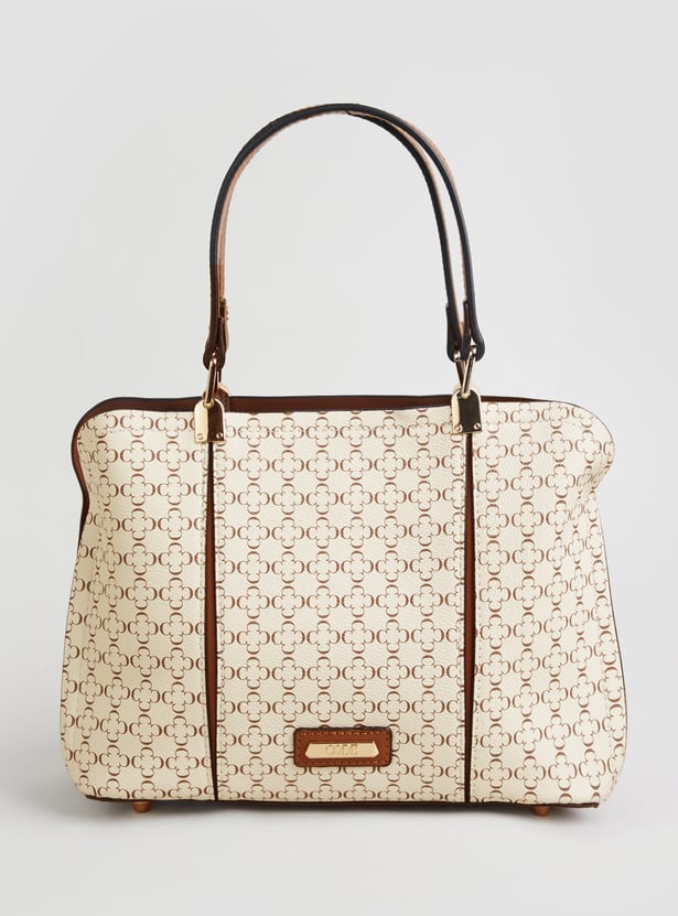 CODE Patterned Handheld Bag
