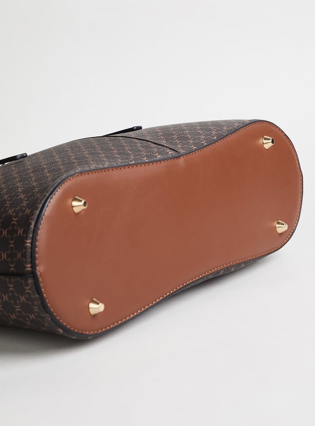 CODE Textured Shoulder Bag