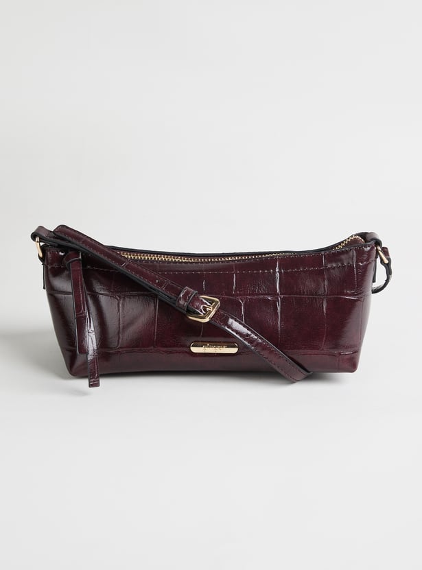 GINGER Embossed Sling Bag