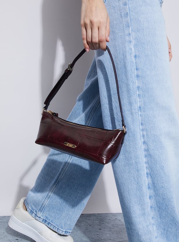 GINGER Embossed Sling Bag