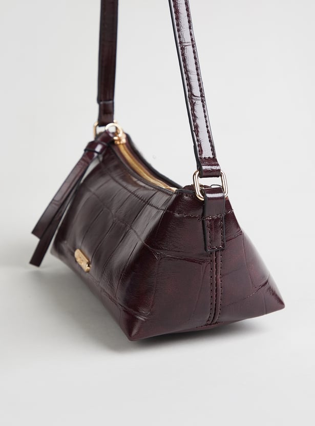 GINGER Embossed Sling Bag