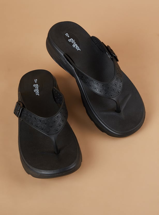 GINGER Self Design Flip Flops