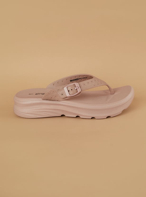 GINGER Self Design Flip Flops