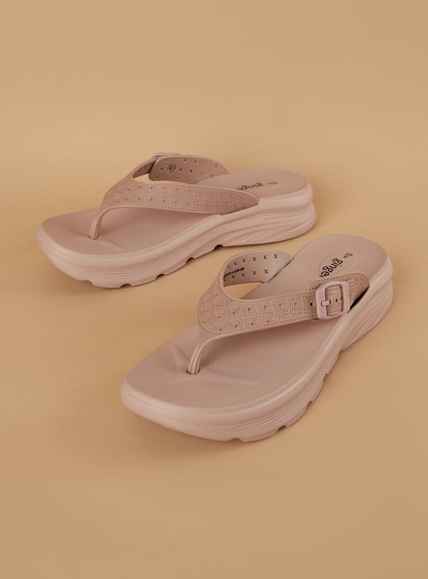 GINGER Self Design Flip Flops