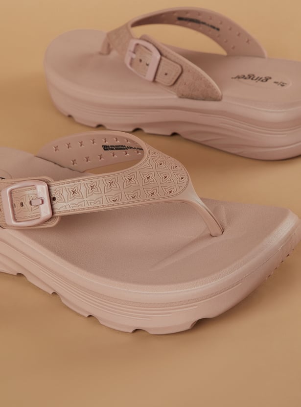 GINGER Self Design Flip Flops