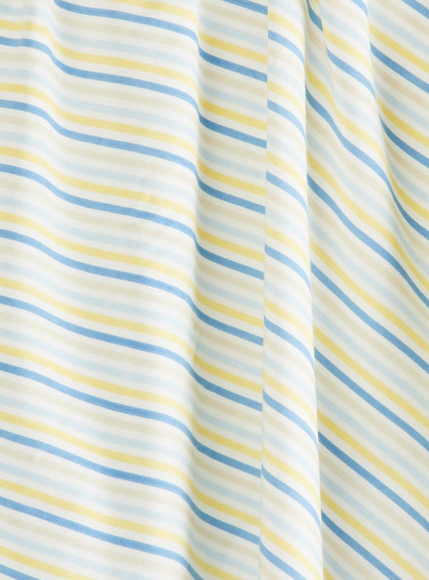 FAME FOREVER Boys Whale Striped Blanket