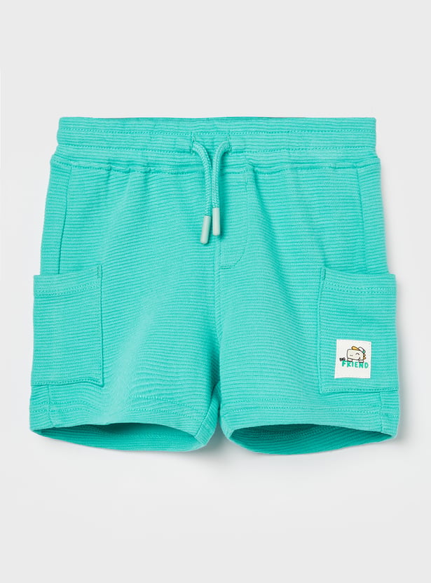FAME FOREVER Boys Solid Regular Shorts