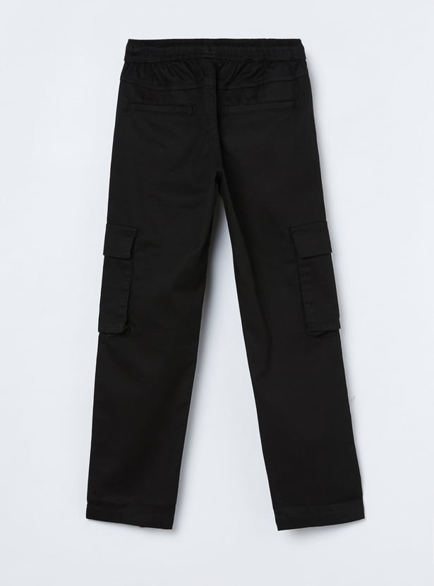 FAME FOREVER Boys Solid Cargos