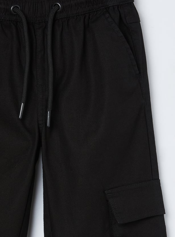 FAME FOREVER Boys Solid Cargos