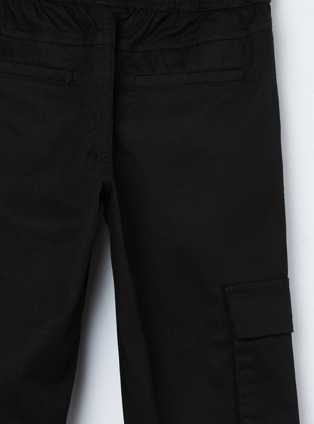 FAME FOREVER Boys Solid Cargos