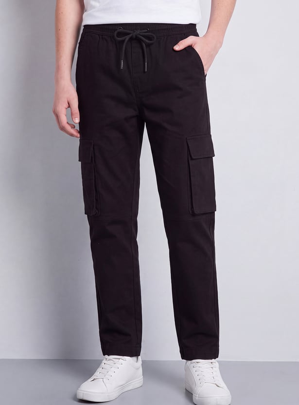 FAME FOREVER Boys Solid Cargos