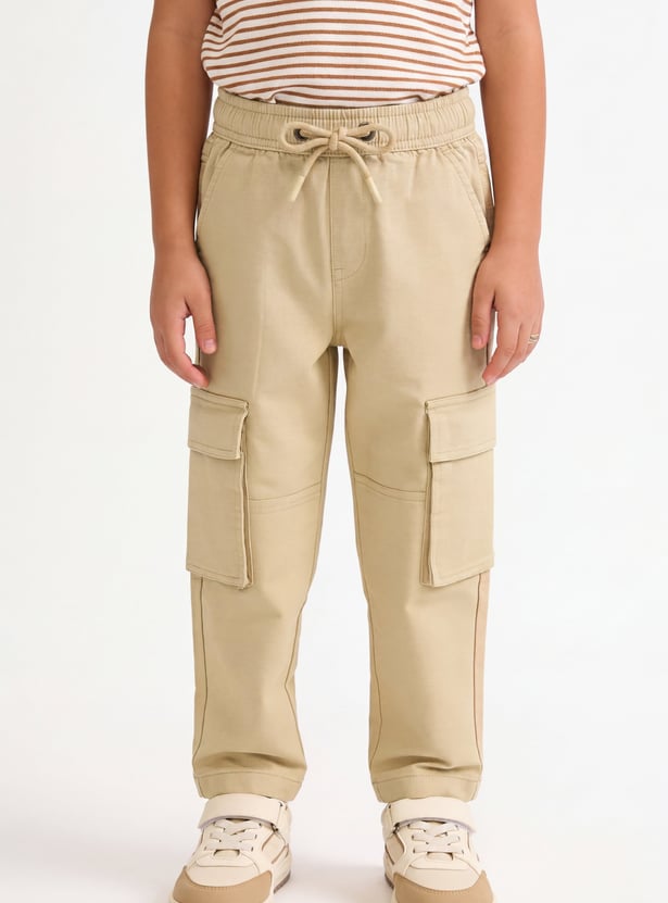 FAME FOREVER Boys Solid Cargos